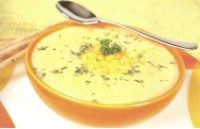 Supa crema de porumb cu cartofi